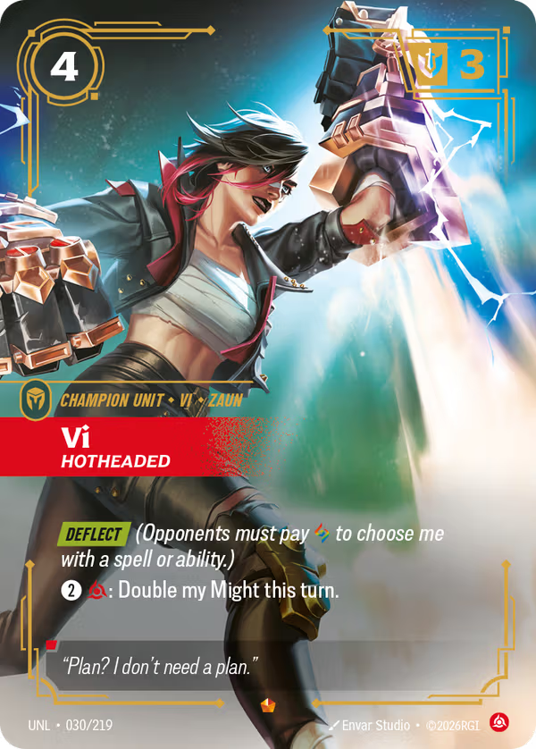 Vi, Hotheaded [UNL-030/219] [Unleashed]