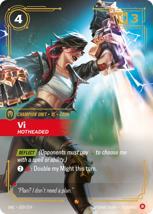 Vi, Hotheaded [UNL-030/219] [Unleashed]