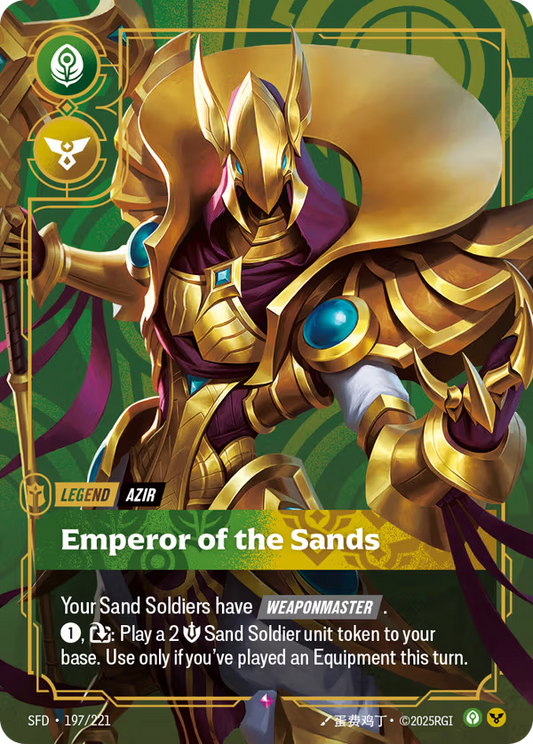 Emperor of the Sands [SFD-197/221] [Spiritforged]