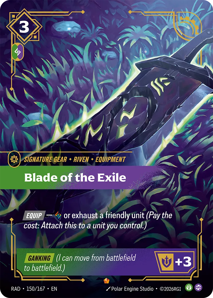 Blade of the Exile [RAD-150/167] [Radiance]