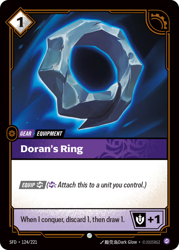 Doran's Ring [SFD-124/221] [Spiritforged] [Foil]