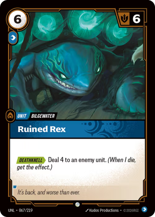 Ruined Rex [UNL-067/219] [Unleashed]