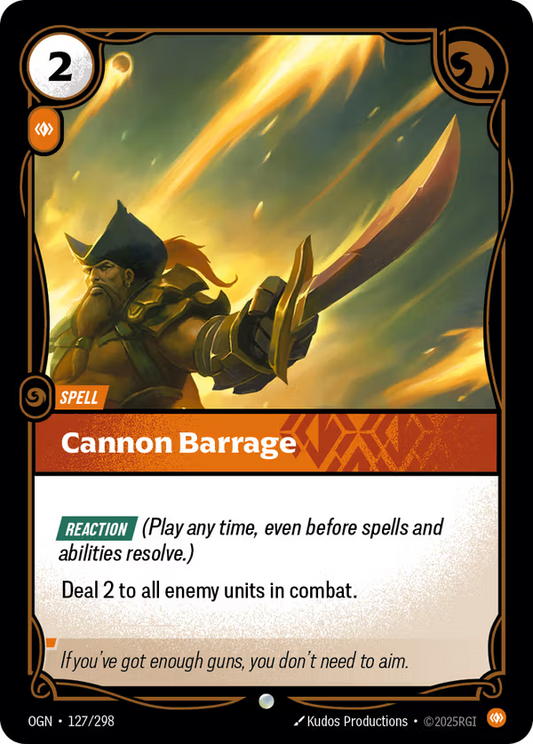 Cannon Barrage [OGN-127/298] [Origins]