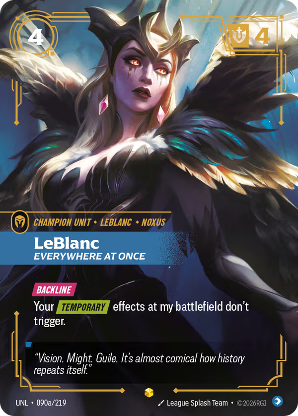 LeBlanc, Everywhere at Once [UNL-090a/219] [Unleashed]