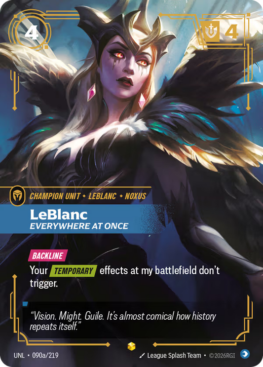 LeBlanc, Everywhere at Once [UNL-090a/219] [Unleashed]