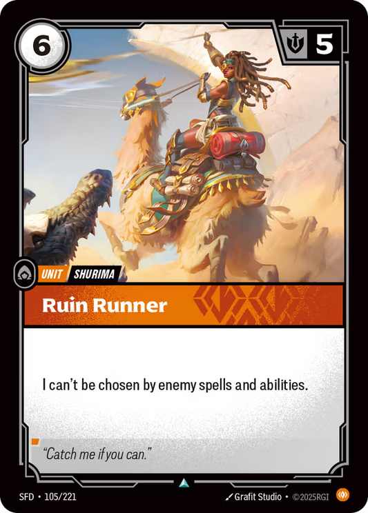Ruin Runner [SFD-105/221] [Spiritforged]