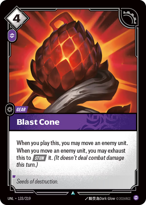 Blast Cone [UNL-133/219] [Unleashed]