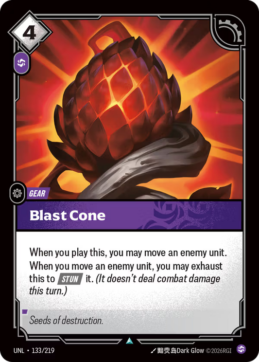 Blast Cone [UNL-133/219] [Unleashed]