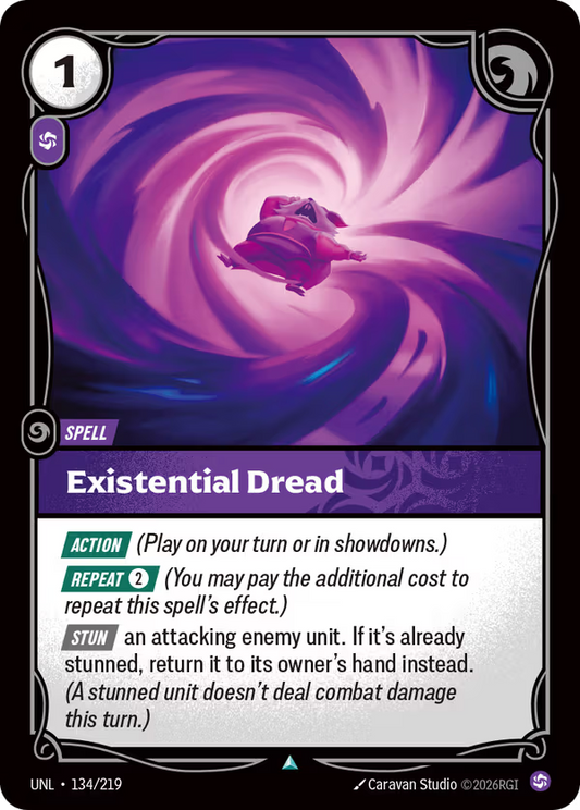 Existential Dread [UNL-134/219] [Unleashed] [Foil]