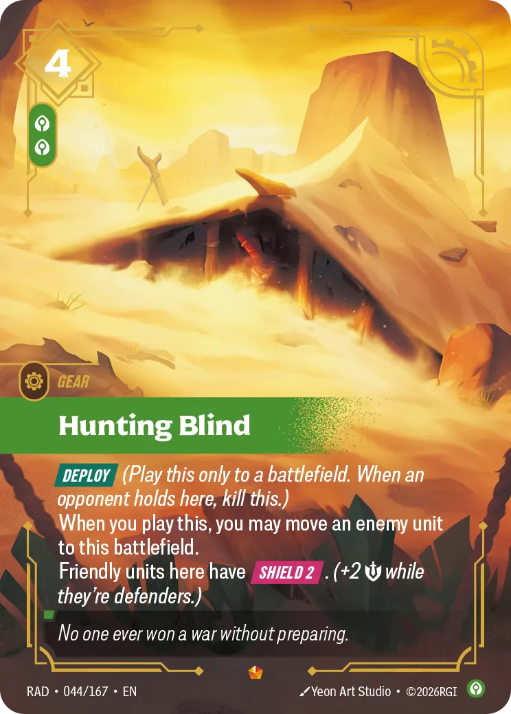 Hunting Blind [RAD-044/167] [Radiance]