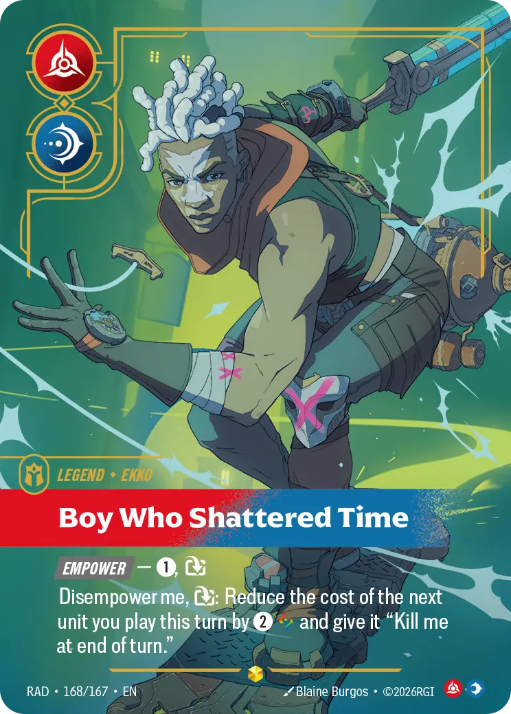 Boy Who Shattered Time [RAD-168*/167] [Radiance]