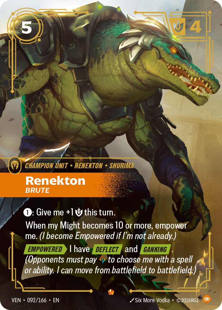 Renekton, Brute [VEN-092/166] [Vendetta]