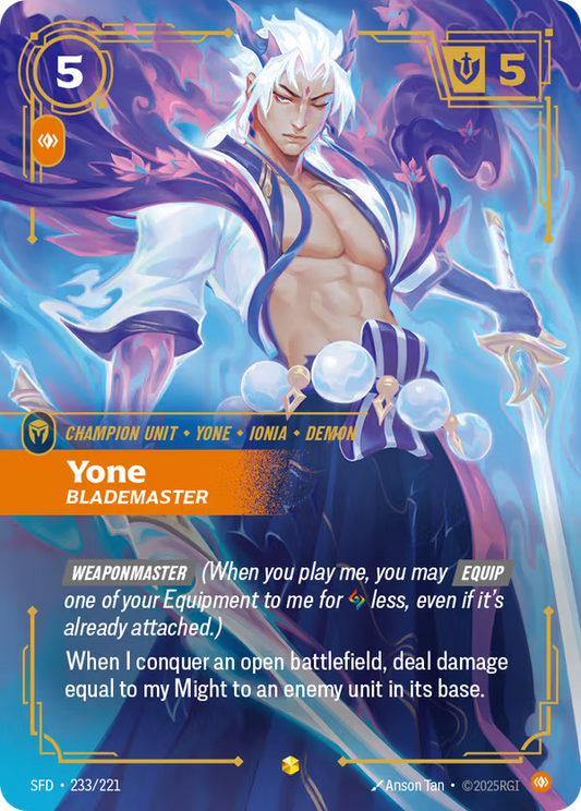 Yone, Blademaster [SFD-233/221] [Spiritforged]
