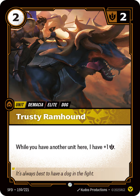 Trusty Ramhound [SFD-159/221] [Spiritforged]
