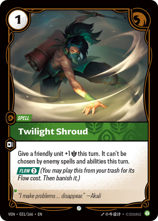 Twilight Shroud [VEN-031/166] [Vendetta] [Foil]