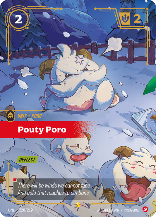 Pouty Poro [UNL-220/219] [Unleashed]