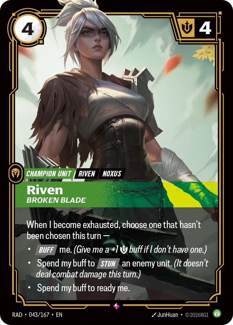 Riven, Broken Blade [RAD-043/167] [Radiance]