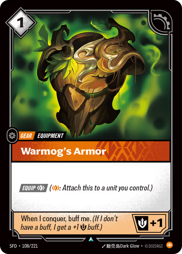 Warmog's Armor [SFD-108/221] [Spiritforged]
