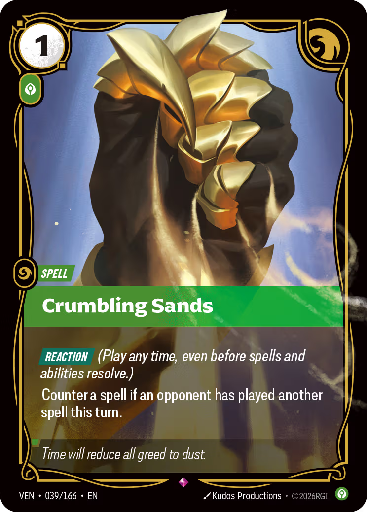 Crumbling Sands [VEN-039/166] [Vendetta]