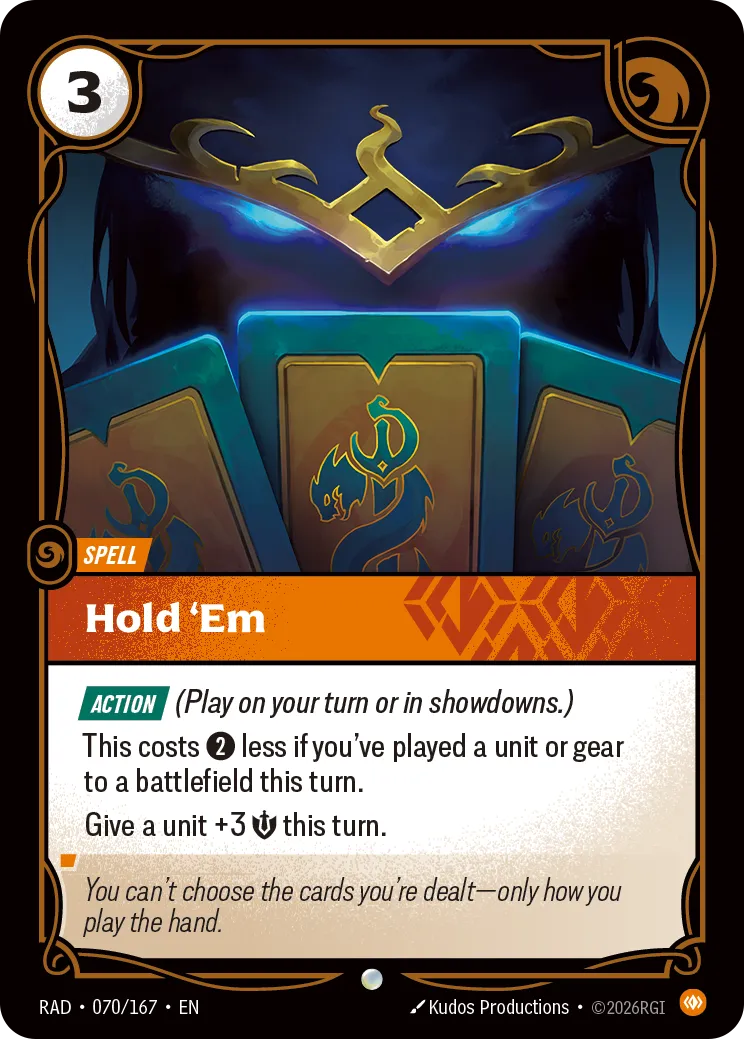Hold 'Em [RAD-070/167] [Radiance]
