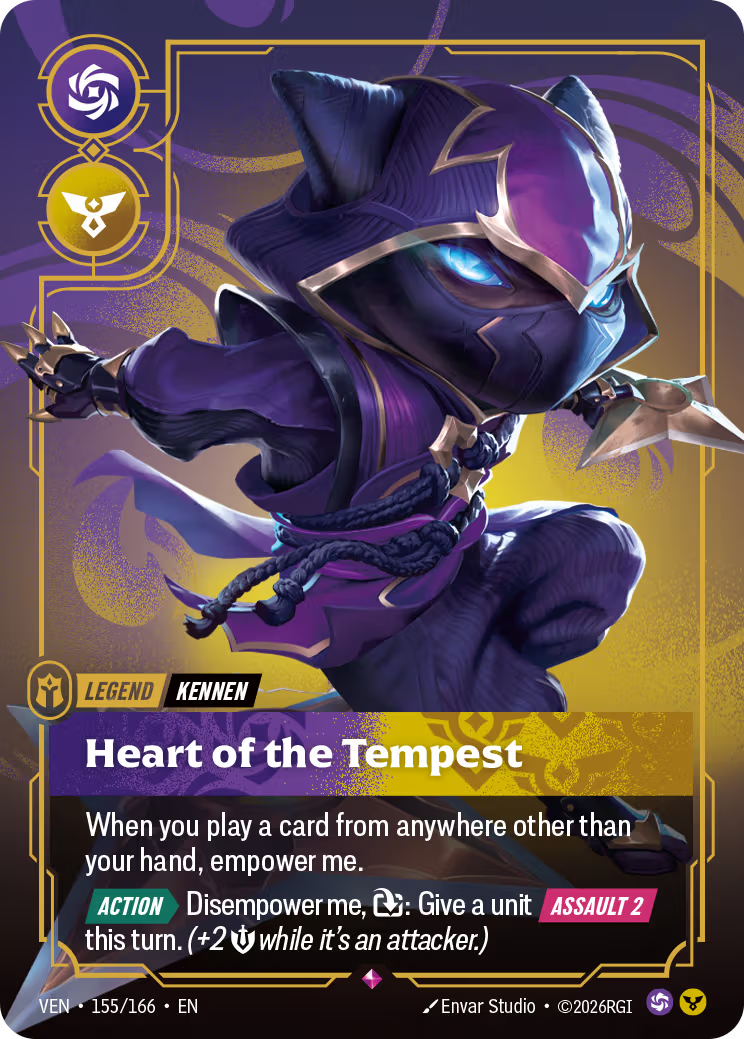Heart of the Tempest [VEN-155/166] [Vendetta]