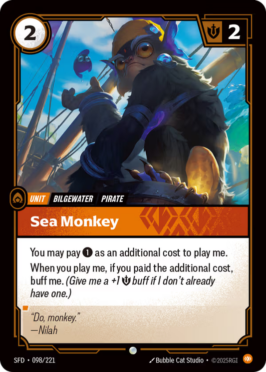 Sea Monkey [SFD-098/221] [Spiritforged] [Foil]