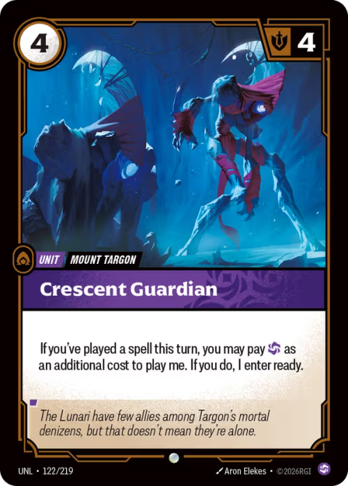 Crescent Guardian [UNL-122/219] [Unleashed] [Foil]
