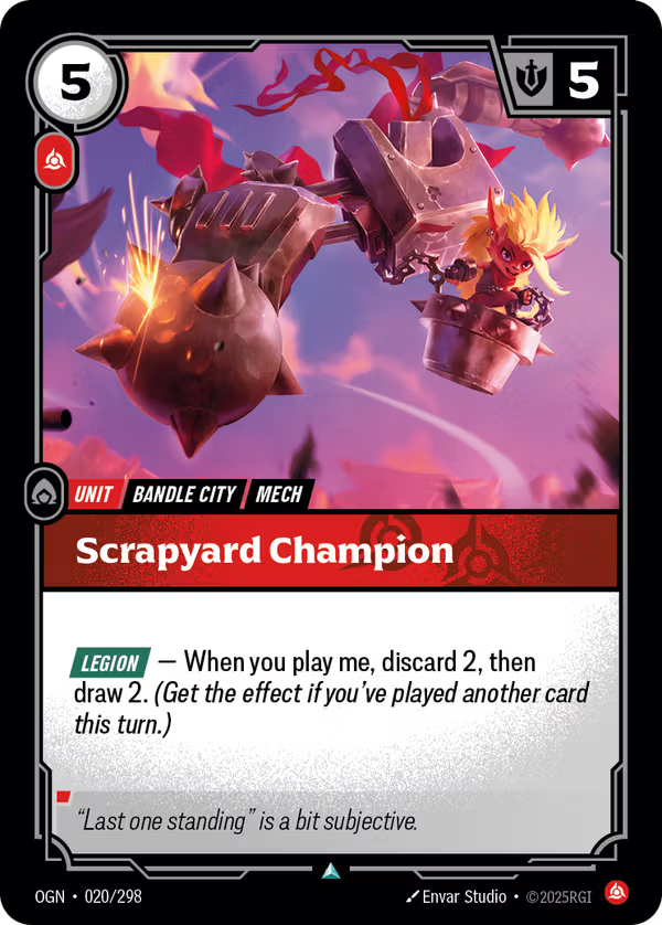 Scrapyard Champion [OGN-020/298] [Origins]