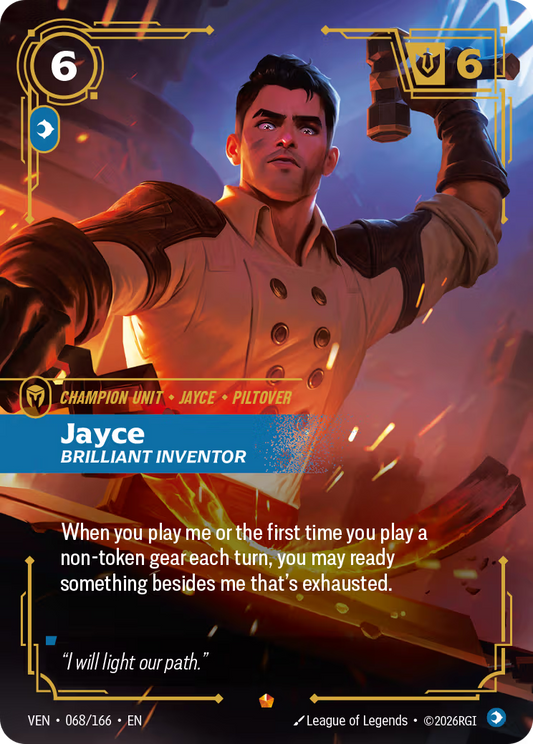 Jayce, Brilliant Inventor [VEN-068/166] [Vendetta]