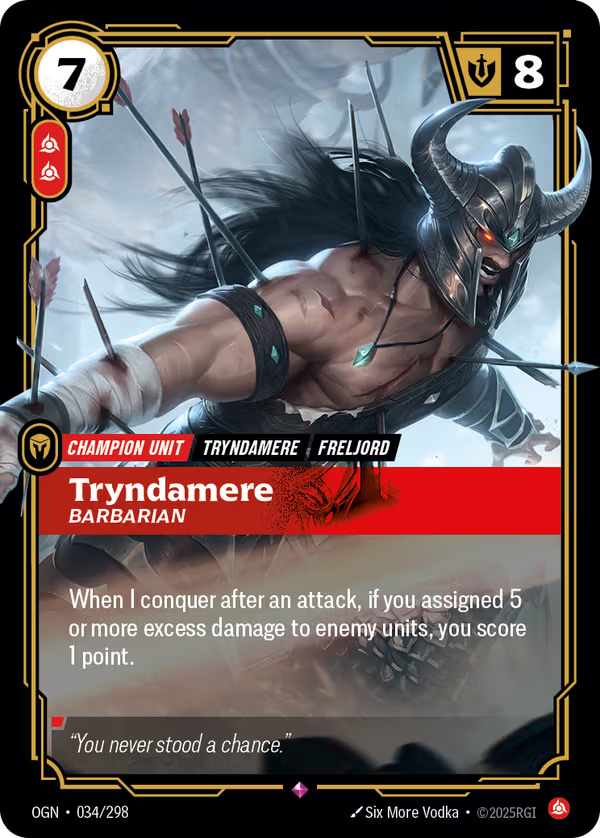 Tryndamere, Barbarian [OGN-034/298] [Origins]