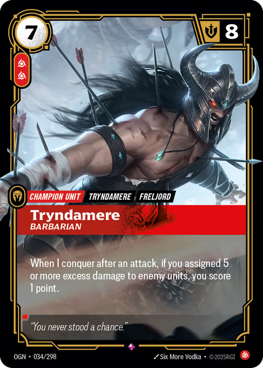 Tryndamere, Barbarian [OGN-034/298] [Origins]