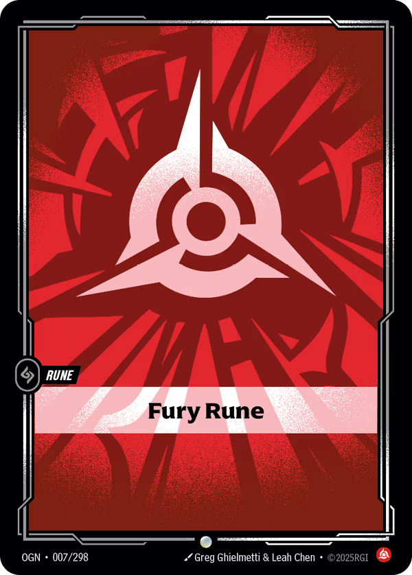 Fury Rune [OGN-007/298] [Origins]