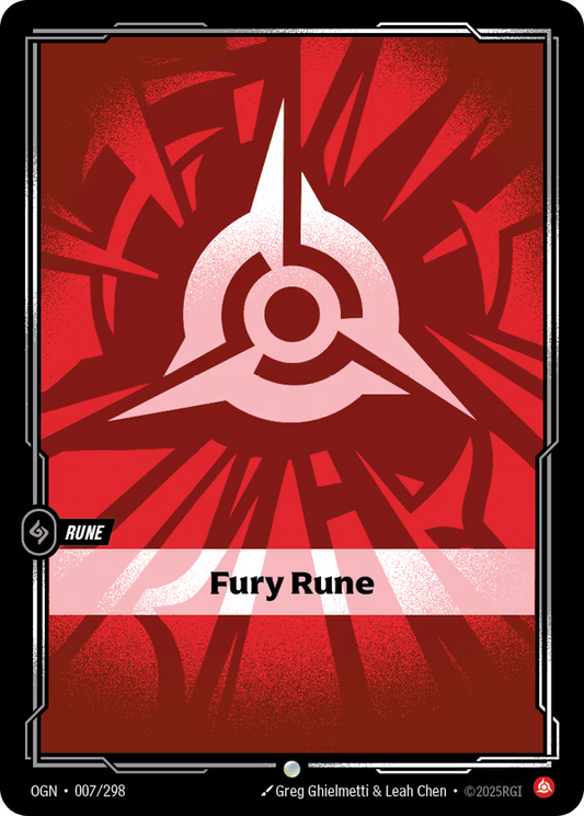 Fury Rune [OGN-007/298] [Origins]