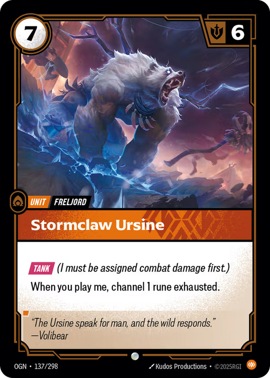 Stormclaw Ursine [OGN-137/298] [Origins]