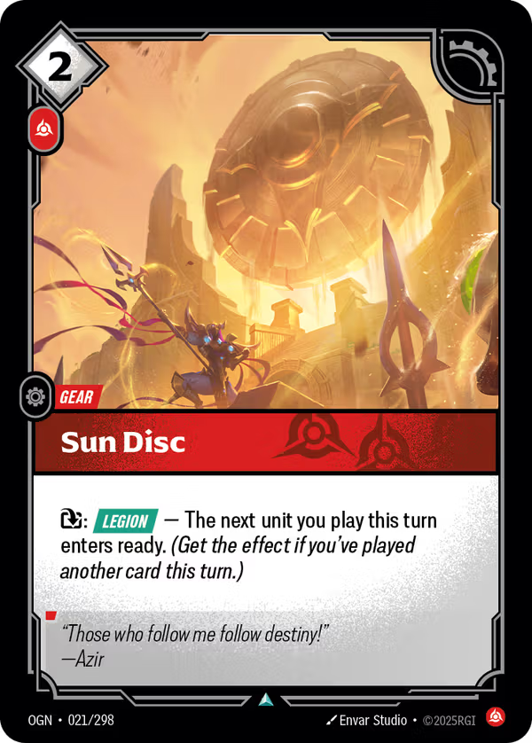 Sun Disc [OGN-021/298] [Origins]