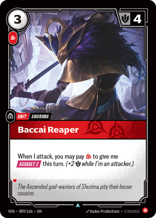 Baccai Reaper [VEN-009/166] [Vendetta] [Foil]