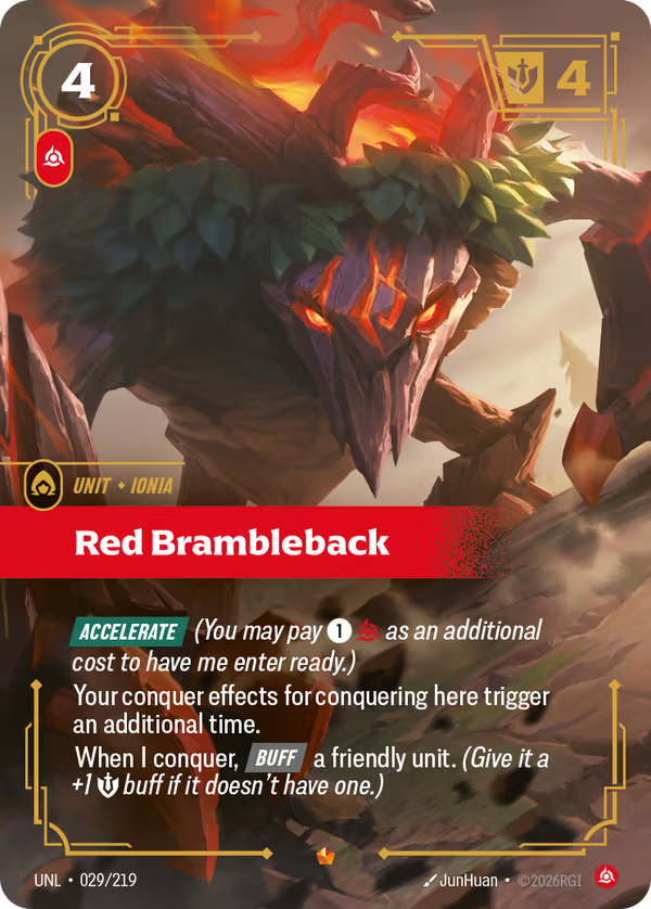 Red Brambleback [UNL-029/219] [Unleashed]