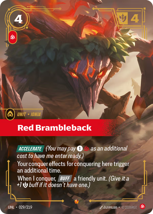 Red Brambleback [UNL-029/219] [Unleashed]