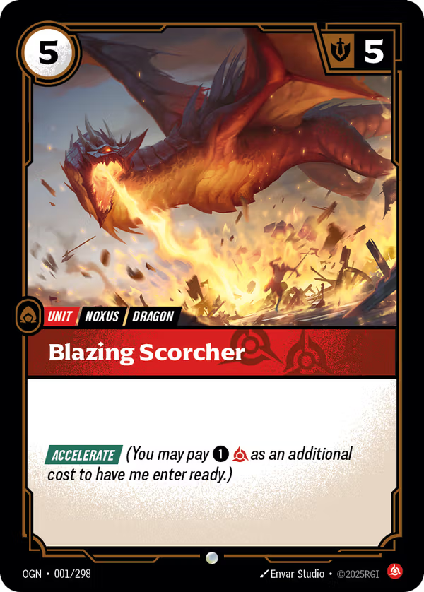 Blazing Scorcher [OGN-001/298] [Origins]