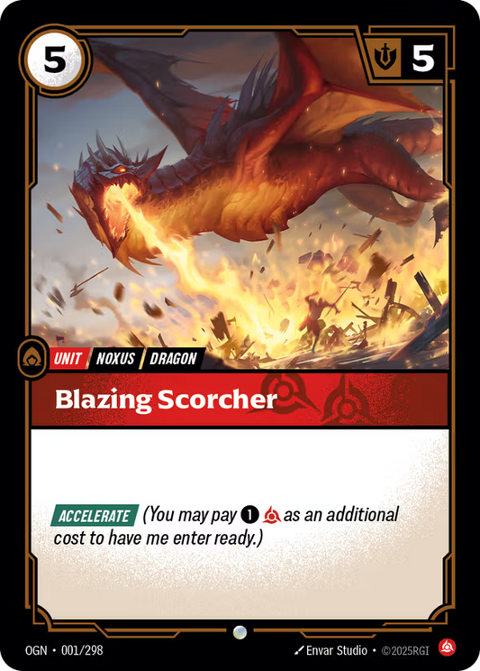 Blazing Scorcher [OGN-001/298] [Origins]