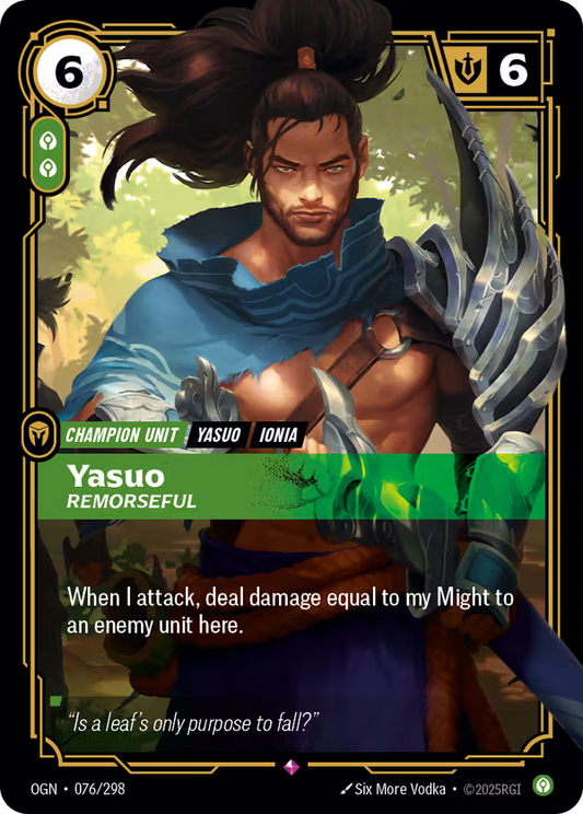 Yasuo, Remorseful [OGN-076/298] [Origins]