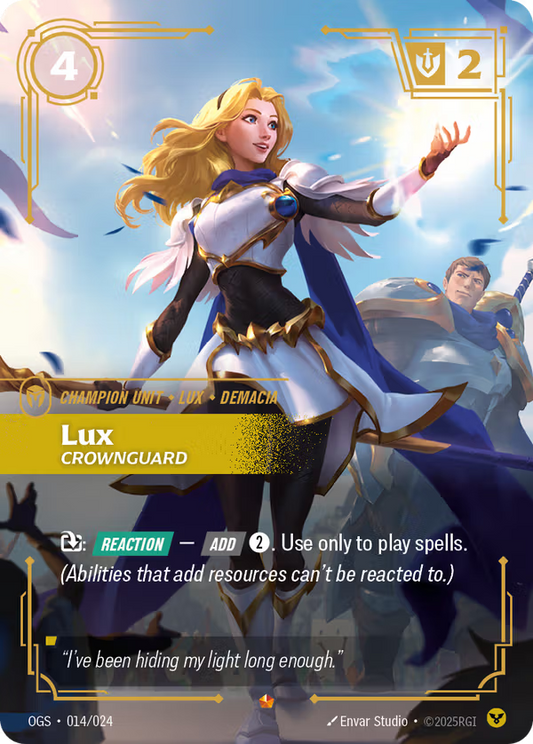 Lux, Crownguard [OGS-014/024] [Origins Proving Grounds]