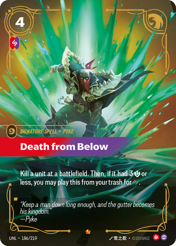 Death from Below [UNL-186/219] [Unleashed]