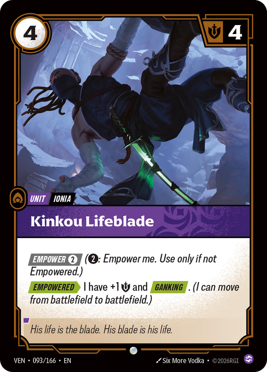 Kinkou Lifeblade [VEN-093/166] [Vendetta]