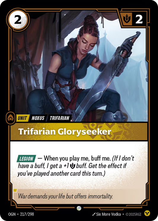 Trifarian Gloryseeker [OGN-217/298] [Origins]