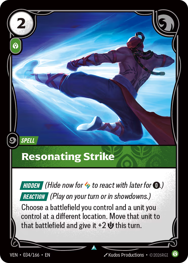 Resonating Strike [VEN-034/166] [Vendetta]