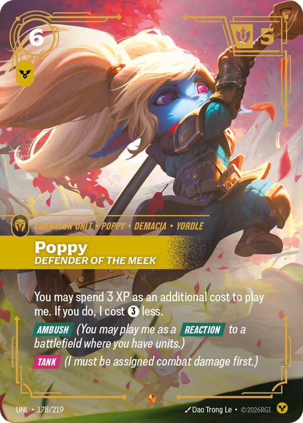 Poppy, Defender of the Meek [UNL-178/219] [Unleashed]