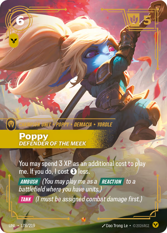 Poppy, Defender of the Meek [UNL-178/219] [Unleashed]