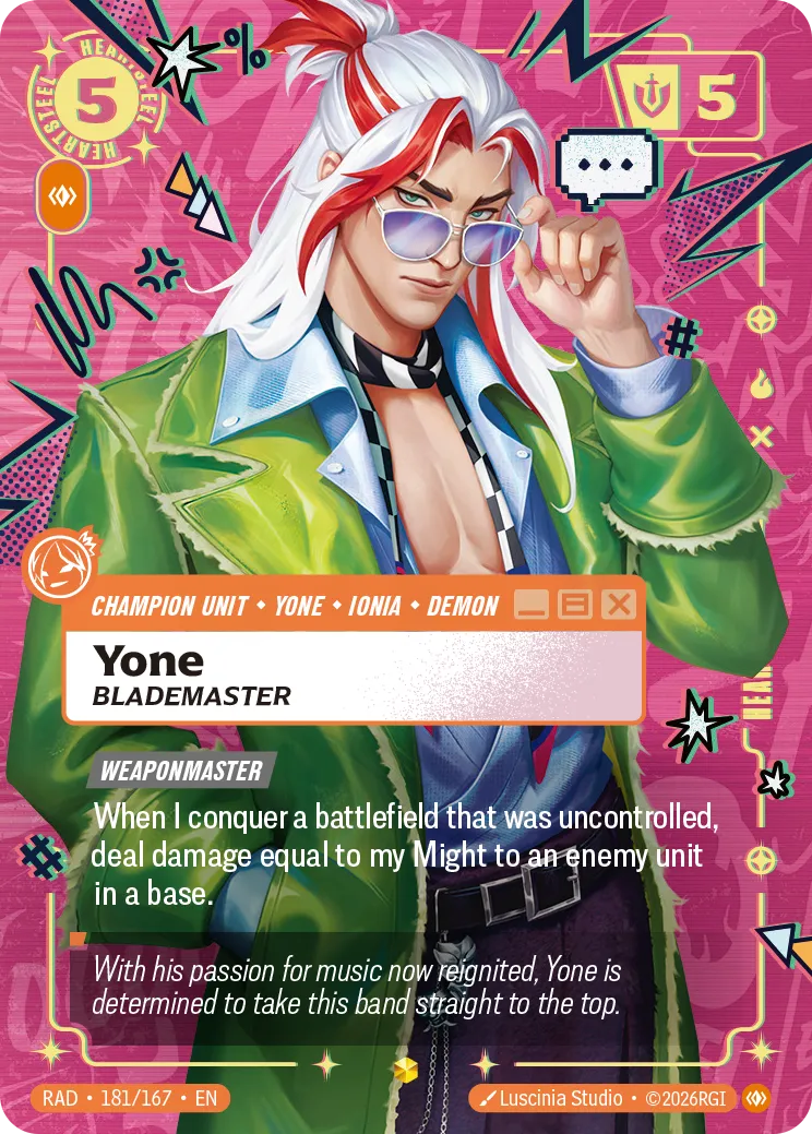 Yone, Blademaster [RAD-181/167] [Radiance]
