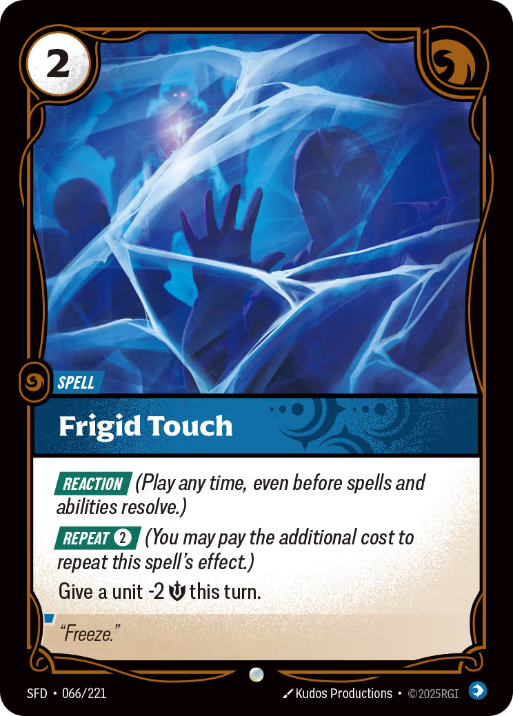 Frigid Touch [SFD-066/221] [Spiritforged]